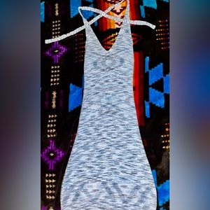 Tight Fit Blue Dress